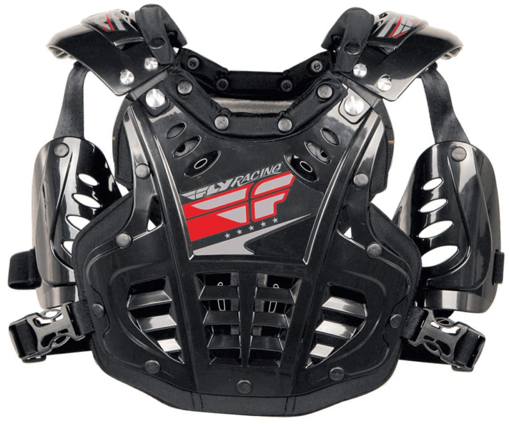 Fly Racing Stingray Adult Chest Roost Guard Protector Deflector Motocross MX/ATV 